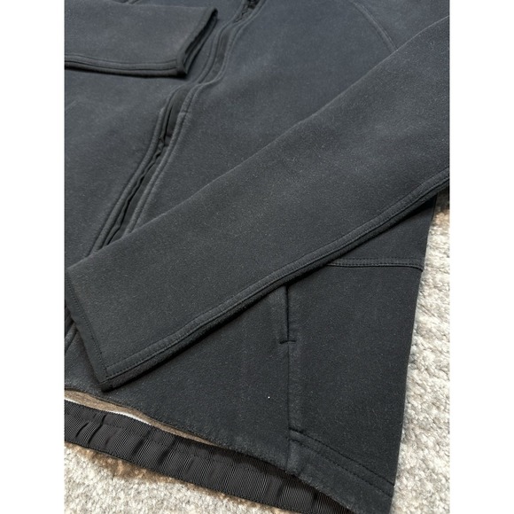 Women's Lululemon City Bound Full Zip Hoodie Jacket Lot Size 6 Black & Navy - Picture 5 of 16